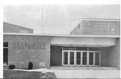 Columbian High School Entrance 1962