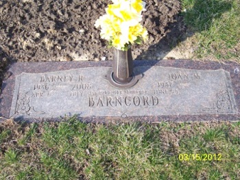 Barney Barncorn gravestone, Class of 1956