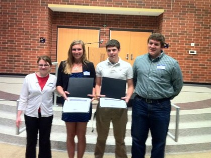 Stephany Hill, Jordan Benton, Mathew Viator, Nathaniel Wilfong