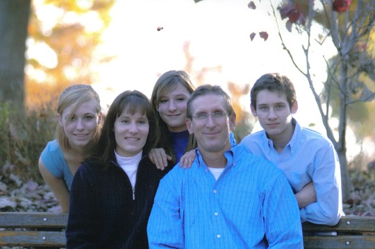 Linda's son, Mark St. John & his family