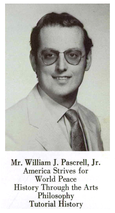 PHS Faculty - Official Obituary of William J. Pascrell, Jr. January 25, 1937 - August 21, 2024
