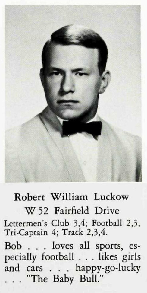 Robert William Luckow, Paramus High School Class of 1965