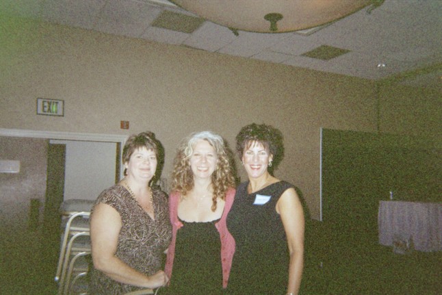 Sue Riss, Donna York and Robin Reid