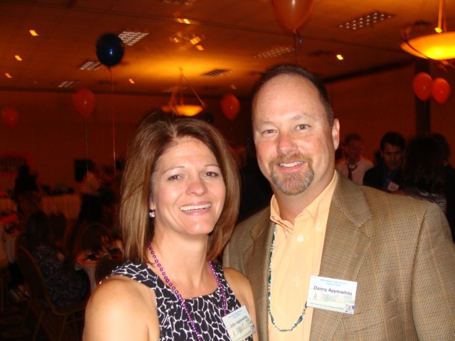 Danny Applewhite and wife, Julie Applewhite