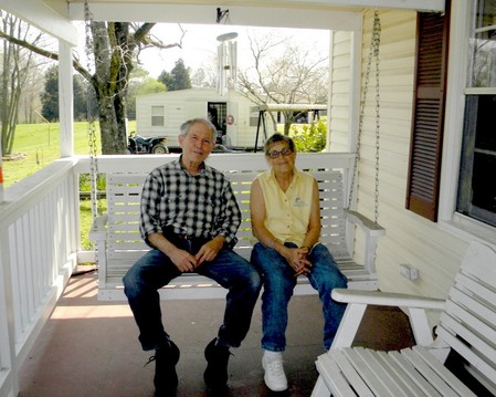 Past presidents of National High School Biology Exchange Clubs, Wallace Kaufman and Linda Welch