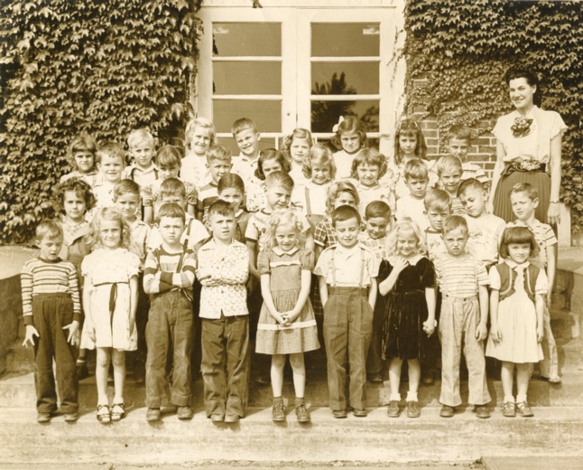 Clay Elementary, Mrs. Toth's Class, 1950