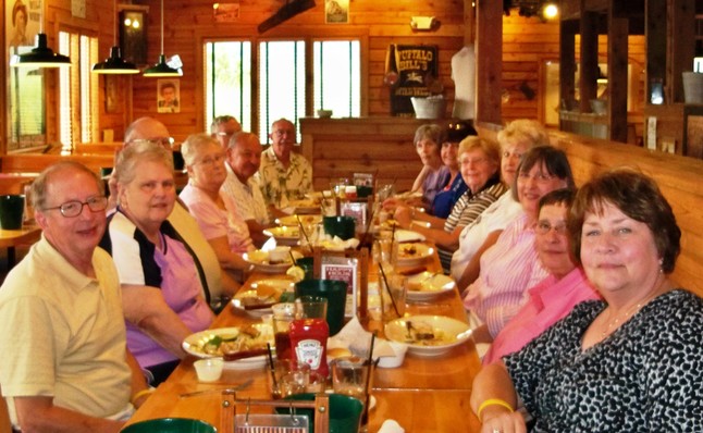 Lunch Bunch at Dakota's on July 31, 2010