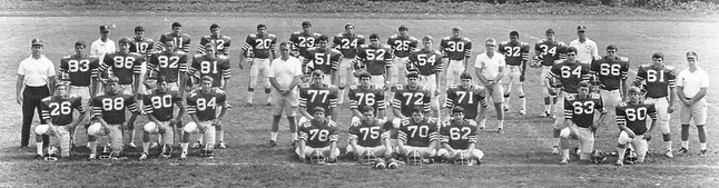 1969 Baldwin High Braves Football Team