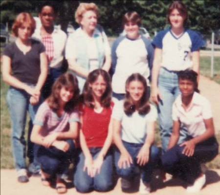Eighth Grade Broadview Girls Picture