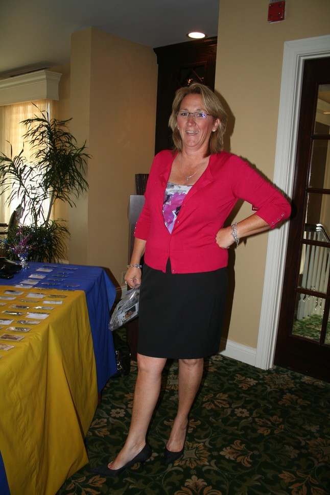 Nancye strikes a pose.