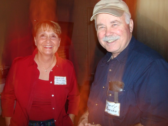 Marsha Jennings Molnar and Randy Bueche