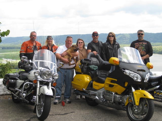 Bikers in Lansing,IA