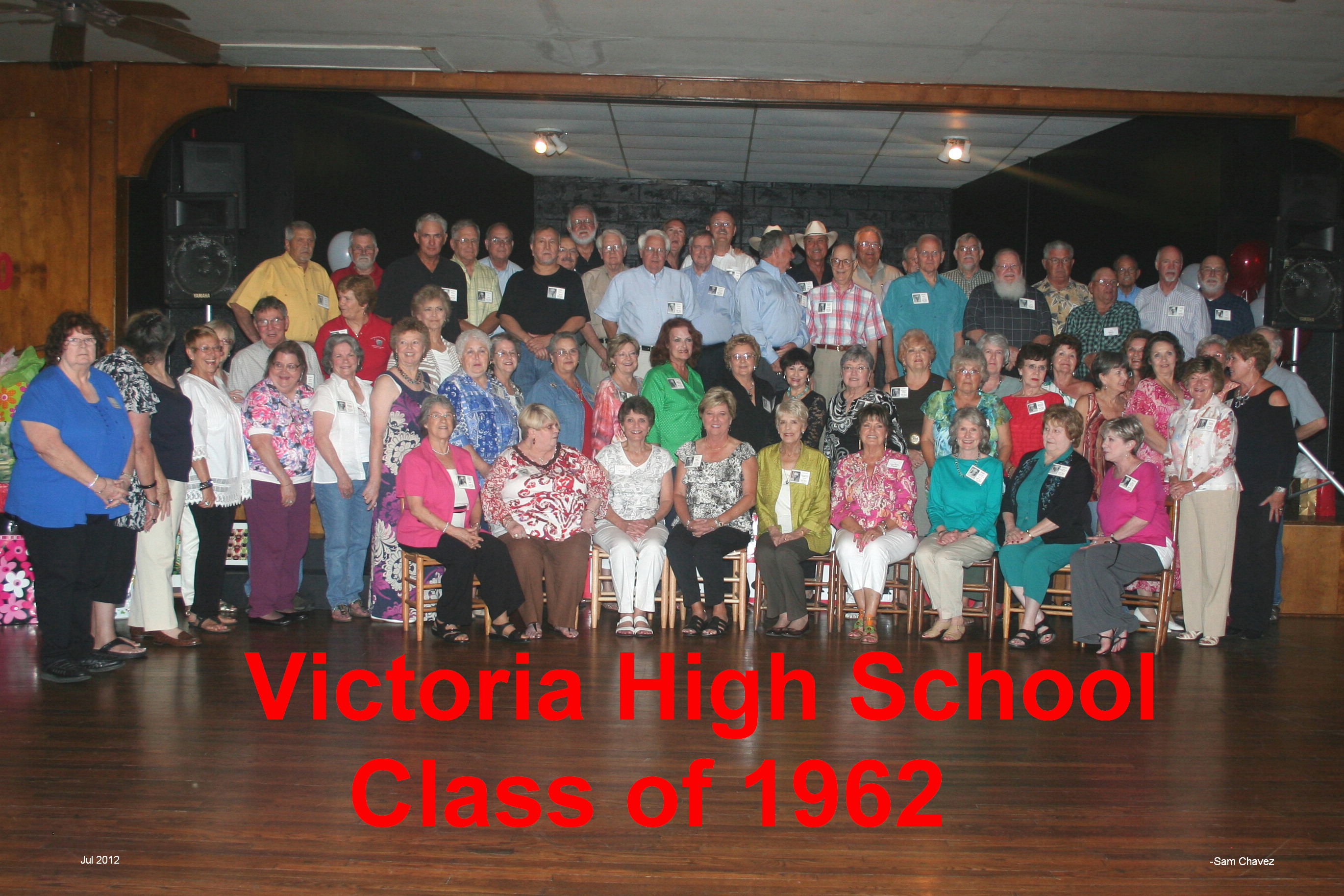 Victoria High School Victoria Stingarees Class Of 1962