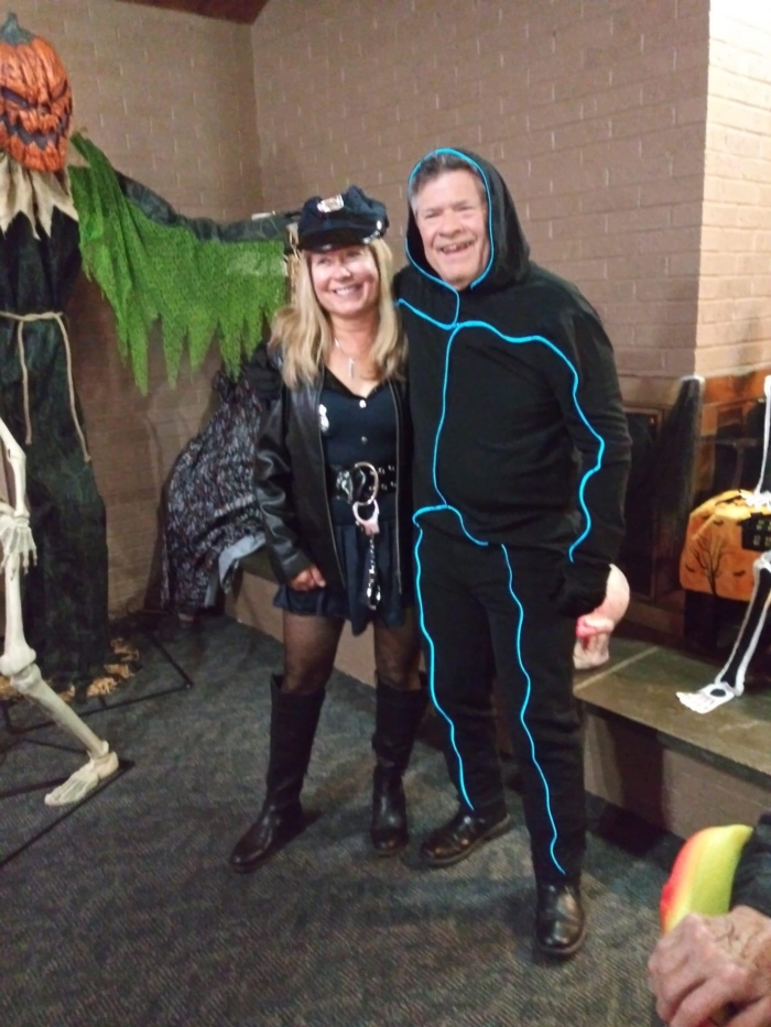 Patrick Jarvis & his date, Jane