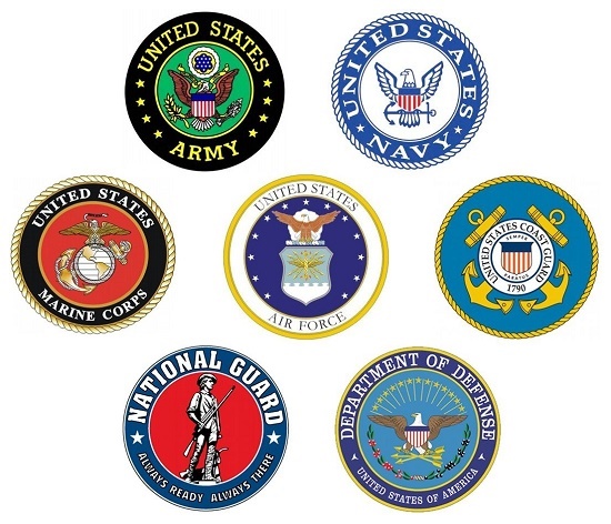 military emblems