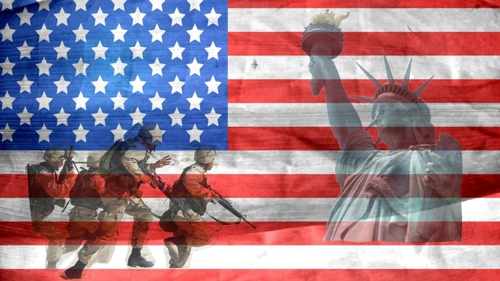 Lady Liberty-flag