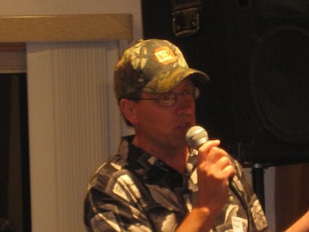 Steve, our MC