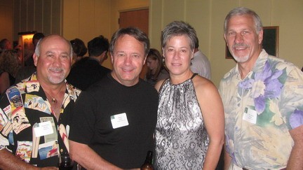 Tom Rivera, Craig Smith and domestic partner Sara, Alan Niebel