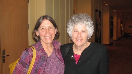 Debbie Stewart and friend Ellie