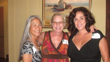 Japana Weber Hohler, Susan Wright Sandholdt, and Debbie Mattos Bailey