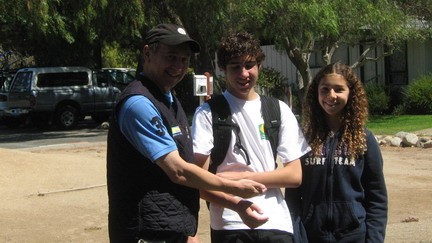 Anthony Lucido and his children. Good luck at RLS and All Saints--and your futures in product design and commercial real estate!