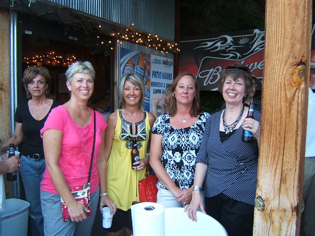 Lisa Frencken Sherertz, Terry Ellis Telford, Cheryl England Mitchell, Susan Wohlt West, Martha Callahan (Roger)Atkisson