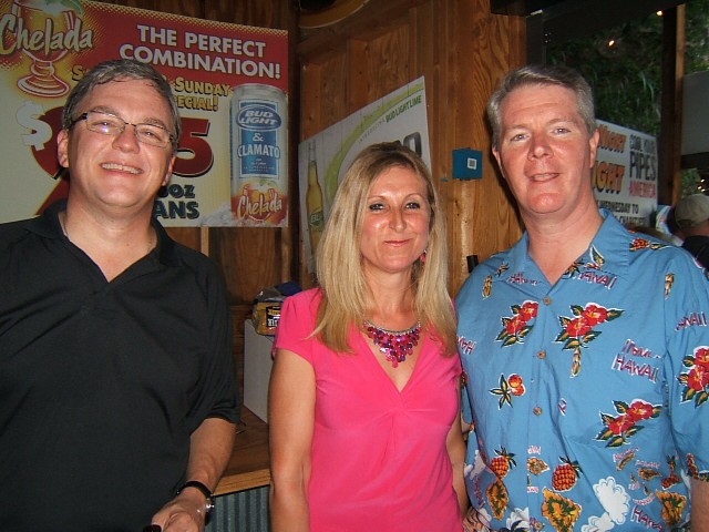 Craig Edwards, Kim Yerrington Douthit & Mike Douthit