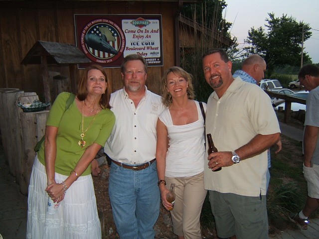 Jennifer Jones, Jeff Hammons, Vicki & Mike Daniels