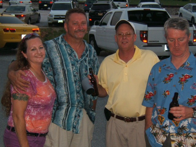 Bruce & Jana Hawkins, Roger Atkisson & Mike Douthit