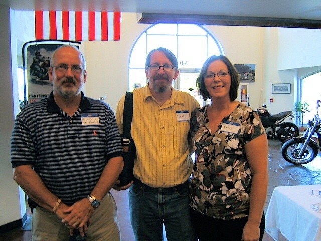 Mark Collier, Jeff Jones and Donna Divine