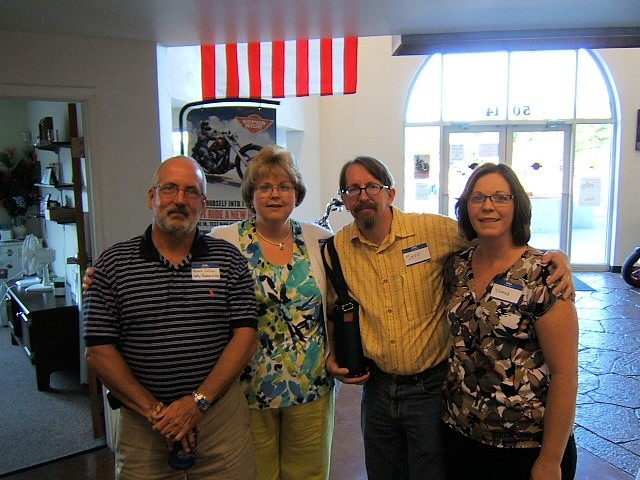 Mark Collier, Kathy Parker Collier, Jeff Jones and Donna Divine