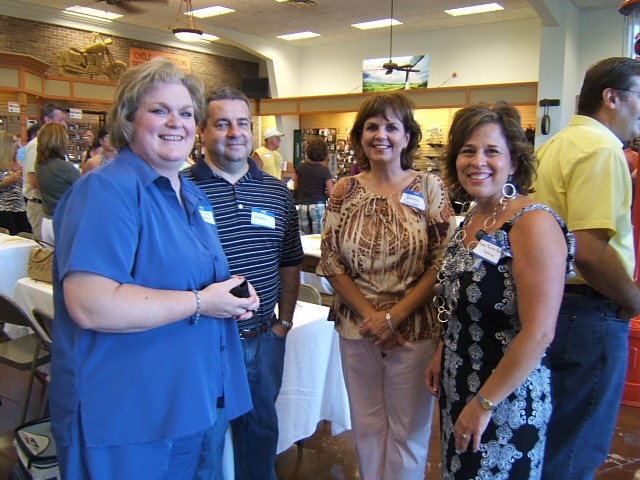 Laura Marble Watkins and husband, Tammy Frye Decker and Karen Butterfield Stone