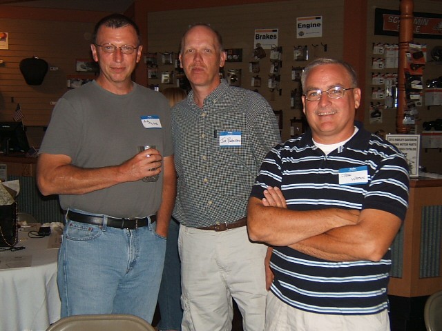 Andy Wood, Joey Patterson and Jeff Watson