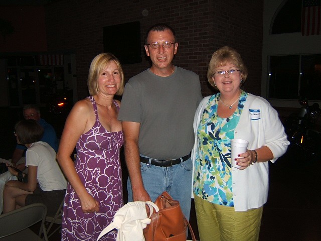 Kim and Andy Wood and Kathy Parker Collier