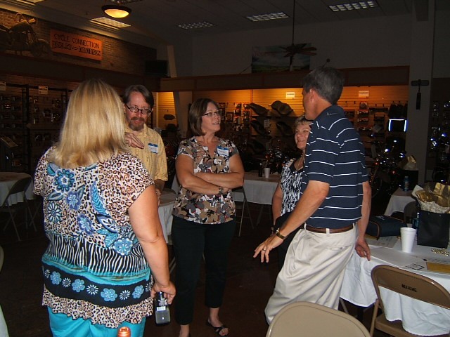 Sheila Schwartz Partsons, Jeff Jones, Donna Devine, Christie and Steve Kelly