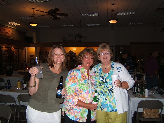 Jennifer Jones, Diane Mitchell Moorhead and Kathy Parker Collier