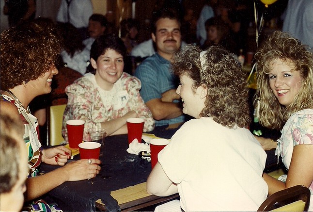 Tam VanDorn Durbin, Julie Johnson, ???, Janet Bishop and Pam VanDorn Cope