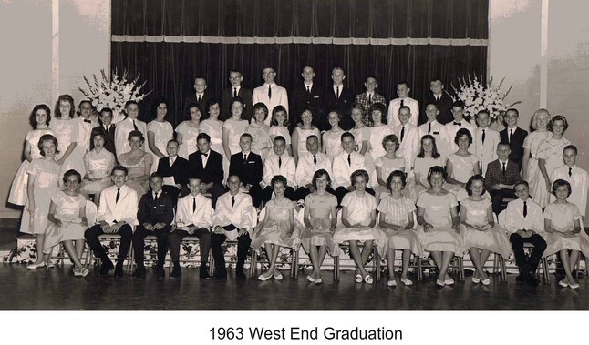 1963 West End Seventh Grade Graduation 