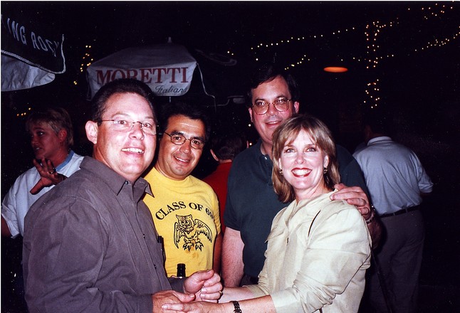 Mike Sawyer, Ruben Gonzales, Mike & Vickie (Pickett) Mayabb