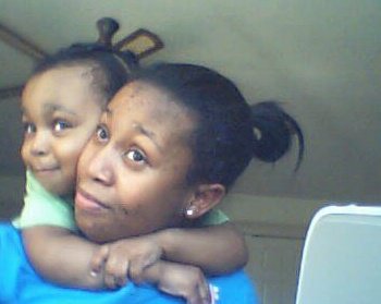 Anquiette and her son AJ