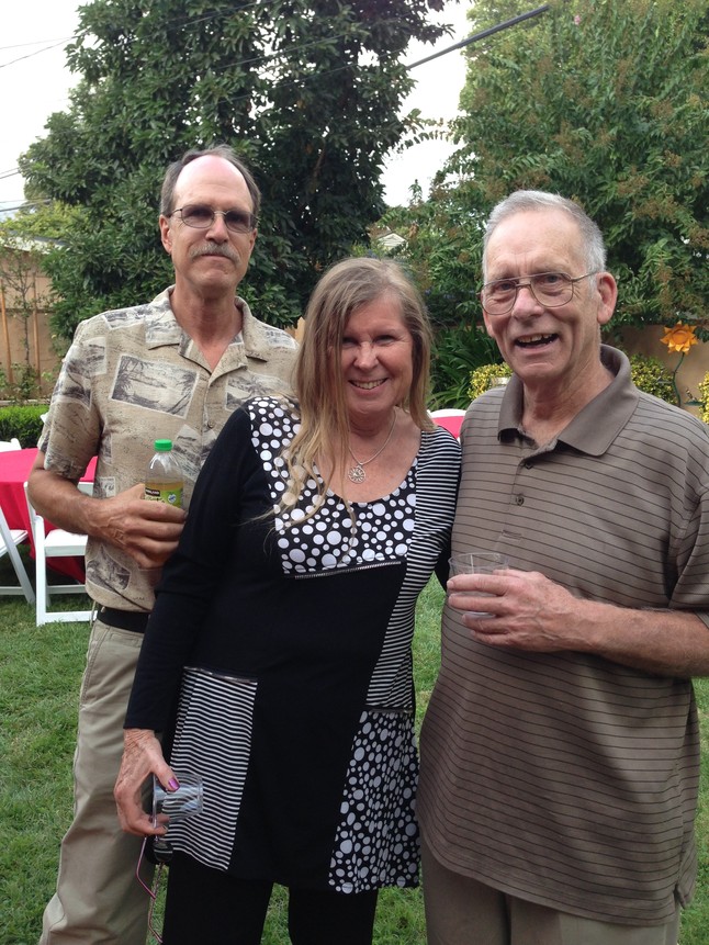 Ron Holder, Joan Saario Holder and Fred Rinard