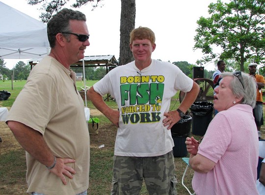 Randy Crum, Dale Gaddis & Miss Wiley 