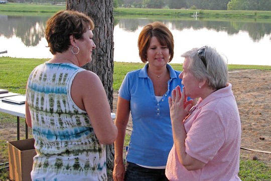 Debbie Lee, Diane Lee (May) & Miss Wiley 