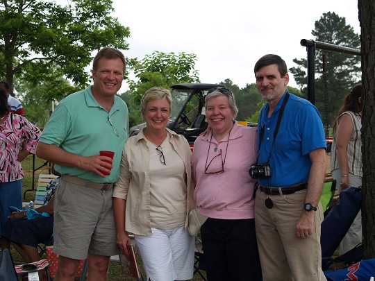 Michael & T.J Mcsparrin & Mrs. Wiley & husband