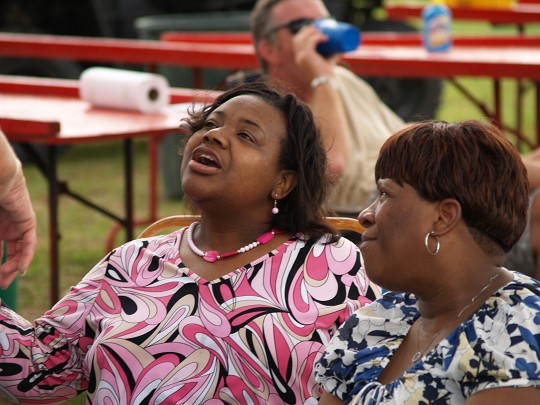 Barbara Scott & Mary Jackson (Claude's wife)