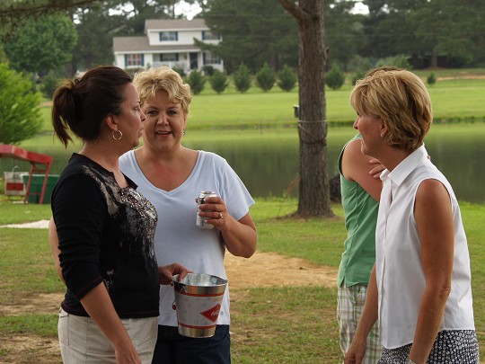 Julie Baker (Bronson), Brenda Speir (Moran) & Rockie Bennett (Netherland)
