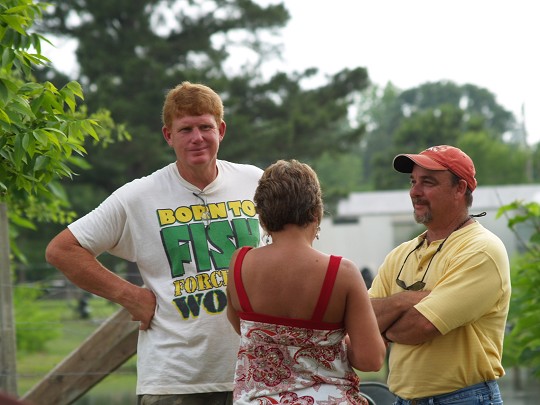 Dale Gaddis, Teresa Walker (Joes wife) & Joe Walker