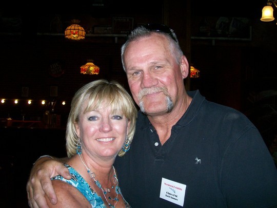 Jan McGee and David Summers at June 2009 reunion