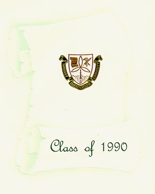 1990 Graduation Announcement