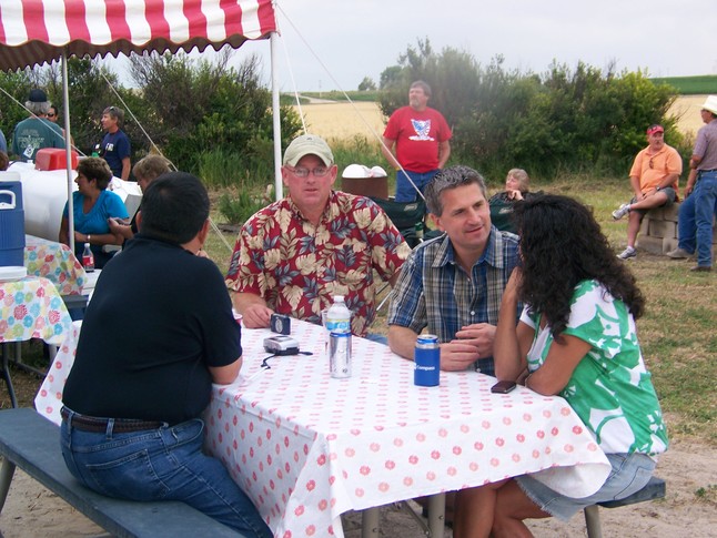 Brian Anderson, Dorothy Castillo and her Husband